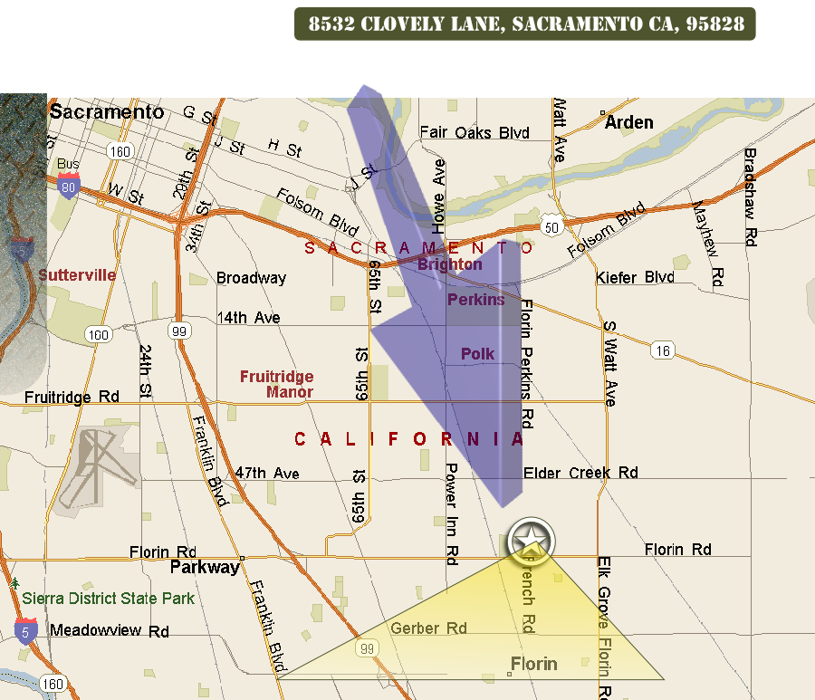 8532 Clovely Lane, Sacramento CA, 95828

